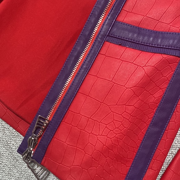 Vintage Red leather jackets - Picture 2 of 4